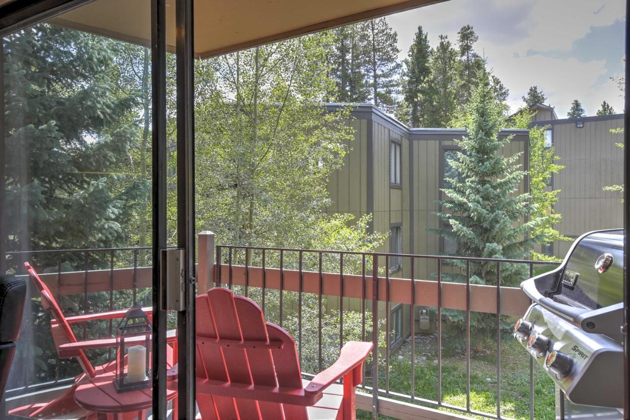 Breckenridge Condo With Balcony Walk To Ski Resort Eksteriør bilde